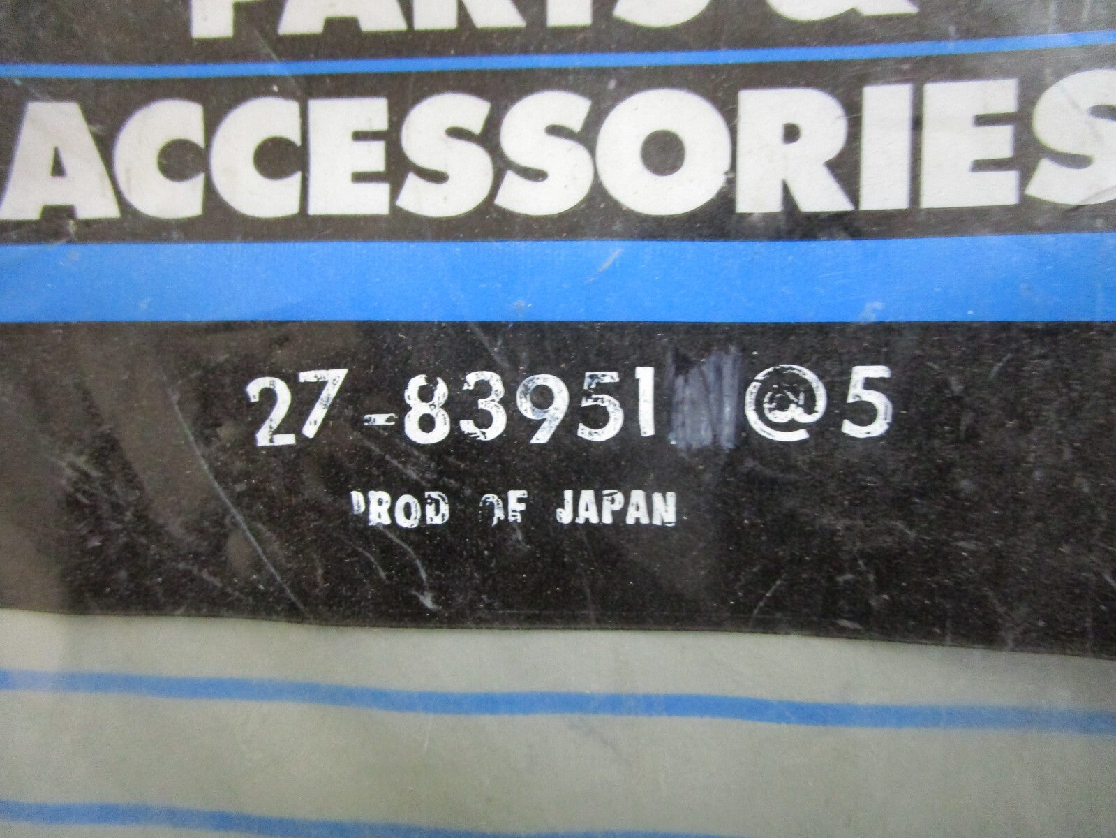 *NEW OEM* (LOT OF 5) 0820 Mercury Quicksilver Gasket 27-83951