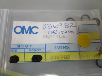 *NEW OEM* (LOT OF 5) 0750 OMC Johnson Evinrude O-RING 336982 0336982