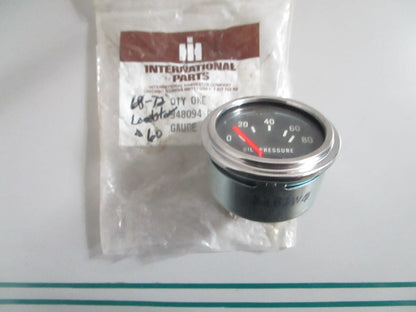 NEW OEM 348094C1 International Parts Oil Pressure Gauge 0820