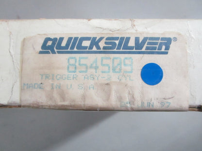 NEW OEM 854509 Mercury Quicksilver 2 Cyl. Trigger Assy  0820