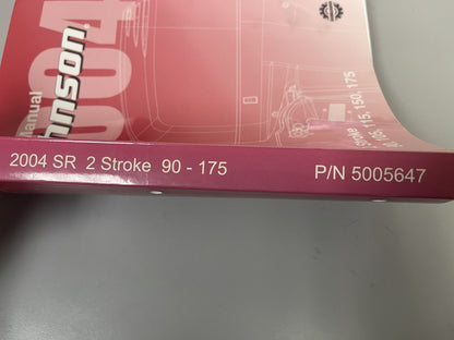 *NEW OEM* 0670 OMC Johnson Evinrude Two Stroke 90-175  HP Service Manual 5005646