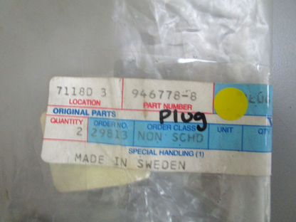 *NEW OEM* 0750 Volvo Penta PLUG 946778-8