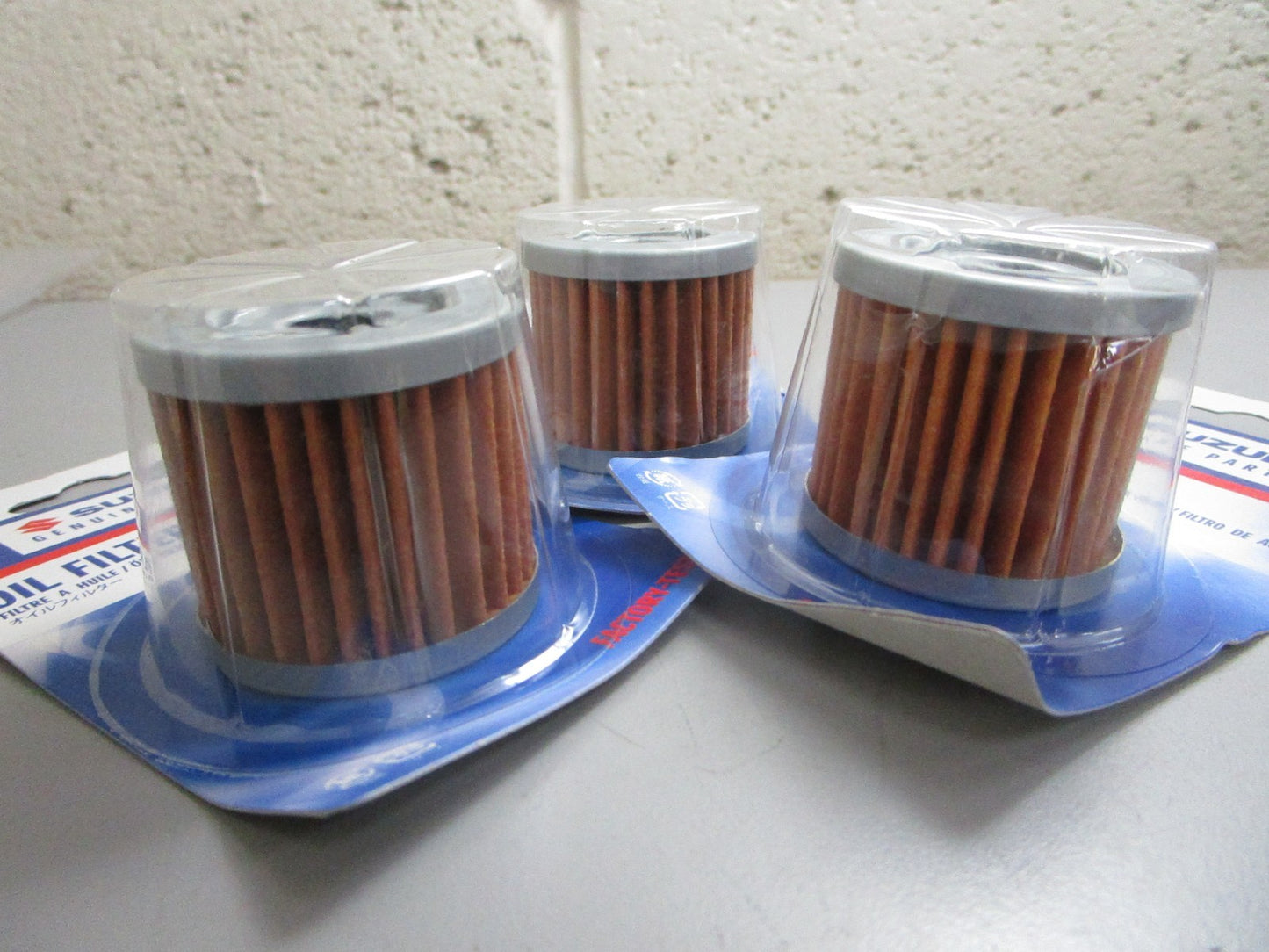 *NEW OEM* (LOT OF 3) 0820 Suzuki Oil Filter 16510-05240