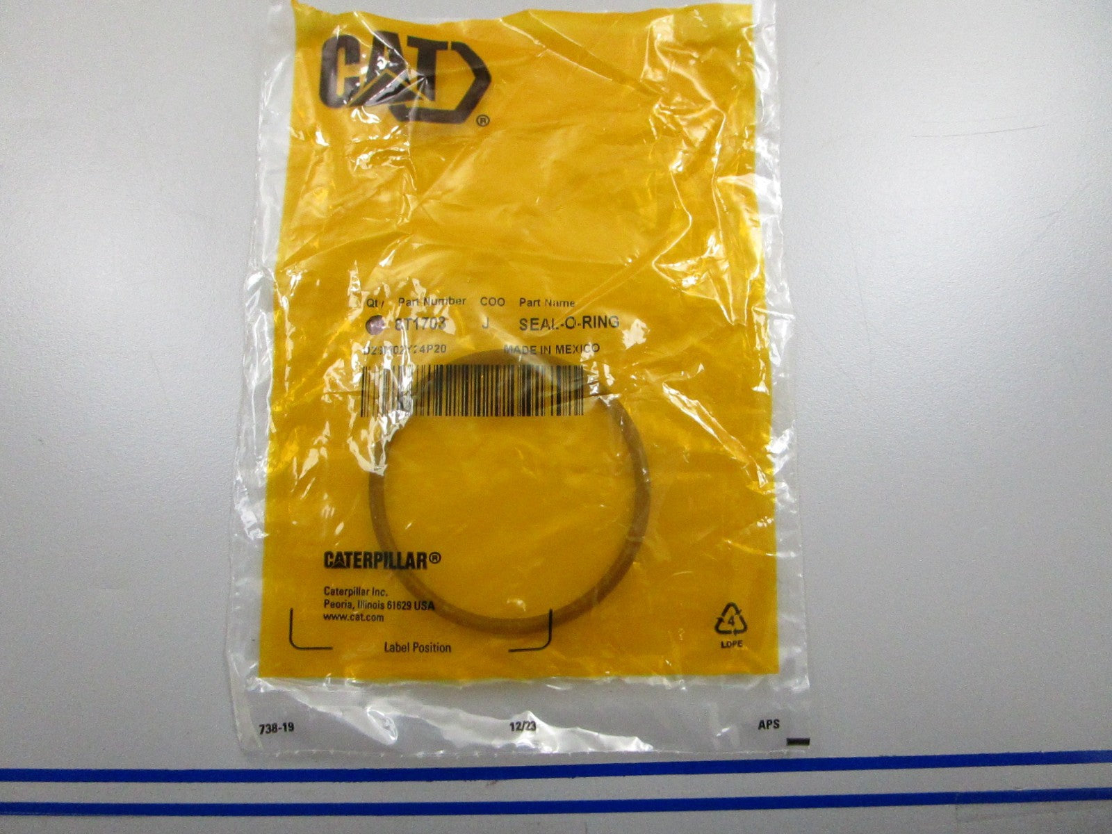 *NEW OEM* 0810 CAT O-Ring 8T-1703