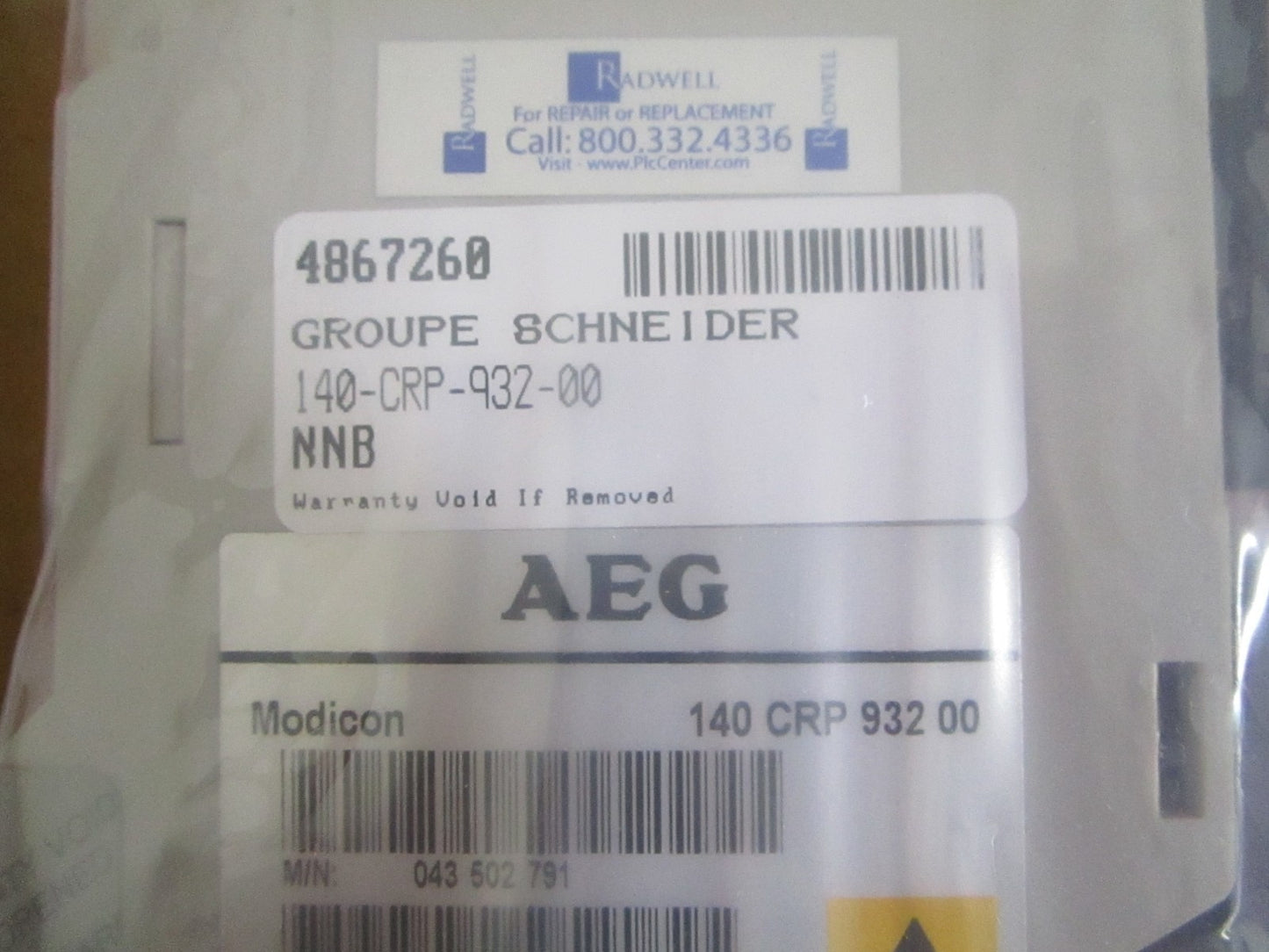Schneider Modicon 140CRP93200 Quantum RIO Head-End Adaptor 2CH NEW OEM 0820