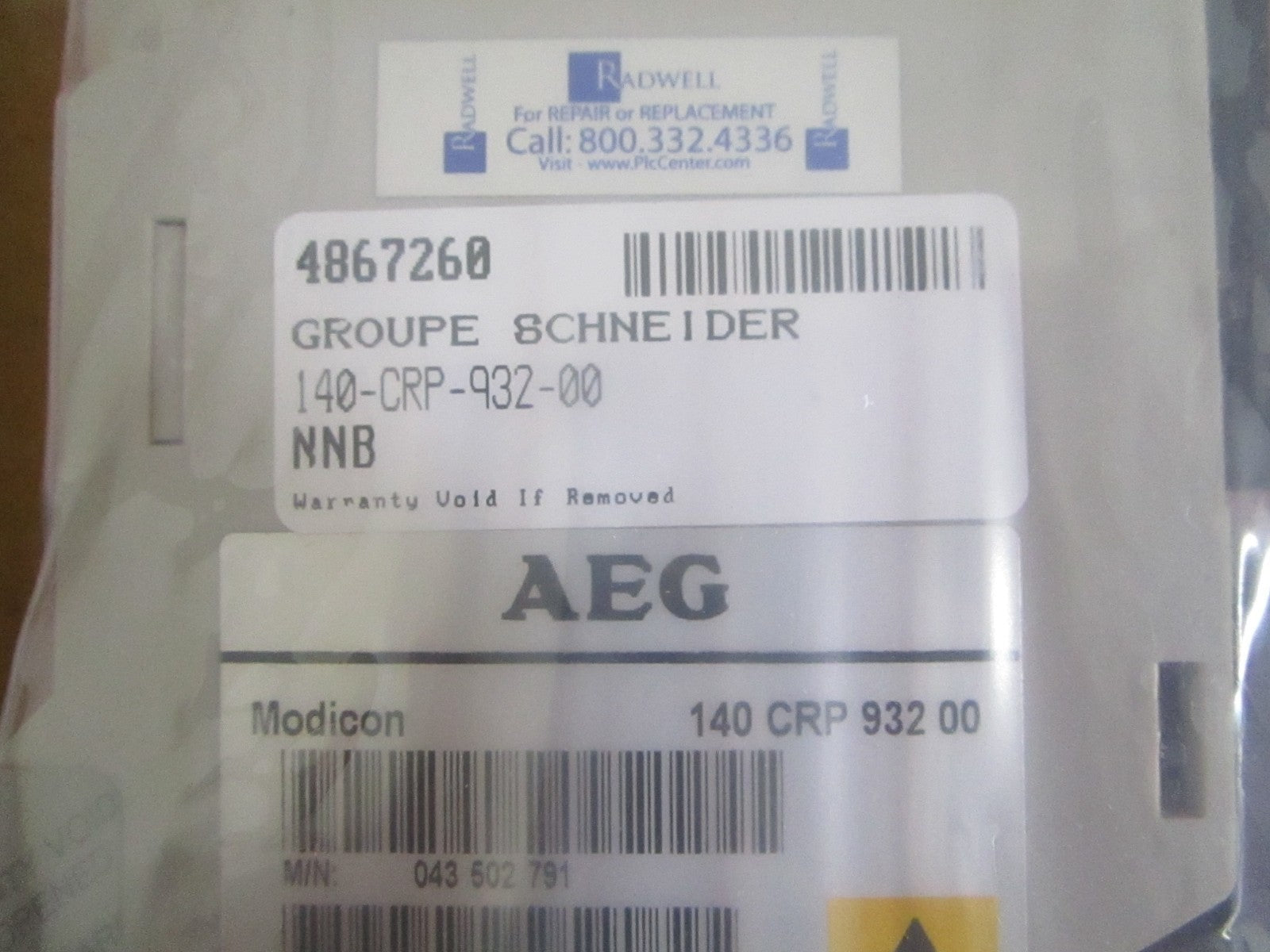 Schneider Modicon 140CRP93200 Quantum RIO Head-End Adaptor 2CH NEW OEM 0820