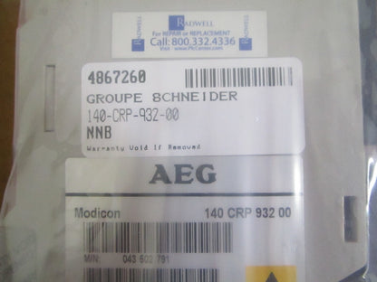 Schneider Modicon 140CRP93200 Quantum RIO Head-End Adaptor 2CH NEW OEM 0820