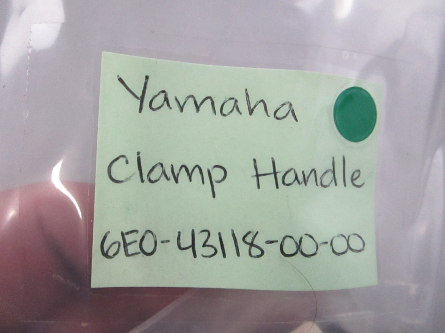 NEW OEM 6E0-43118-00-00 Yamaha Clamp Handle 0810