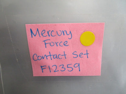 *NEW OEM* 0810 Mercury Force Contact Set F12359