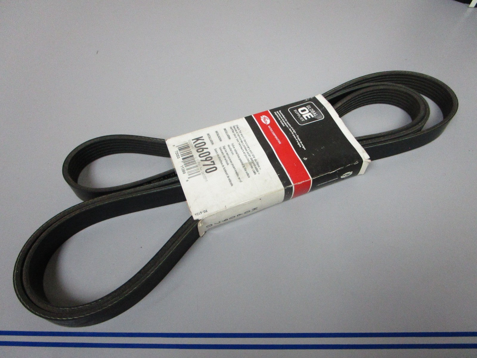 NEW K060970 Gates Micro-V 13/16" x 97 ⅝" Serpentine Belt 0720