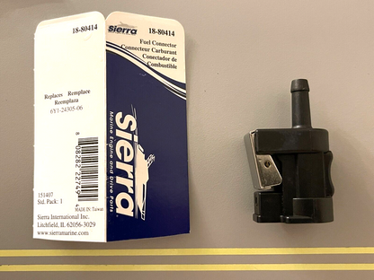 *NEW* 0750 Sierra FUEL CONNECTOR 18-80414 Replaces 6Y1-24305-06-00