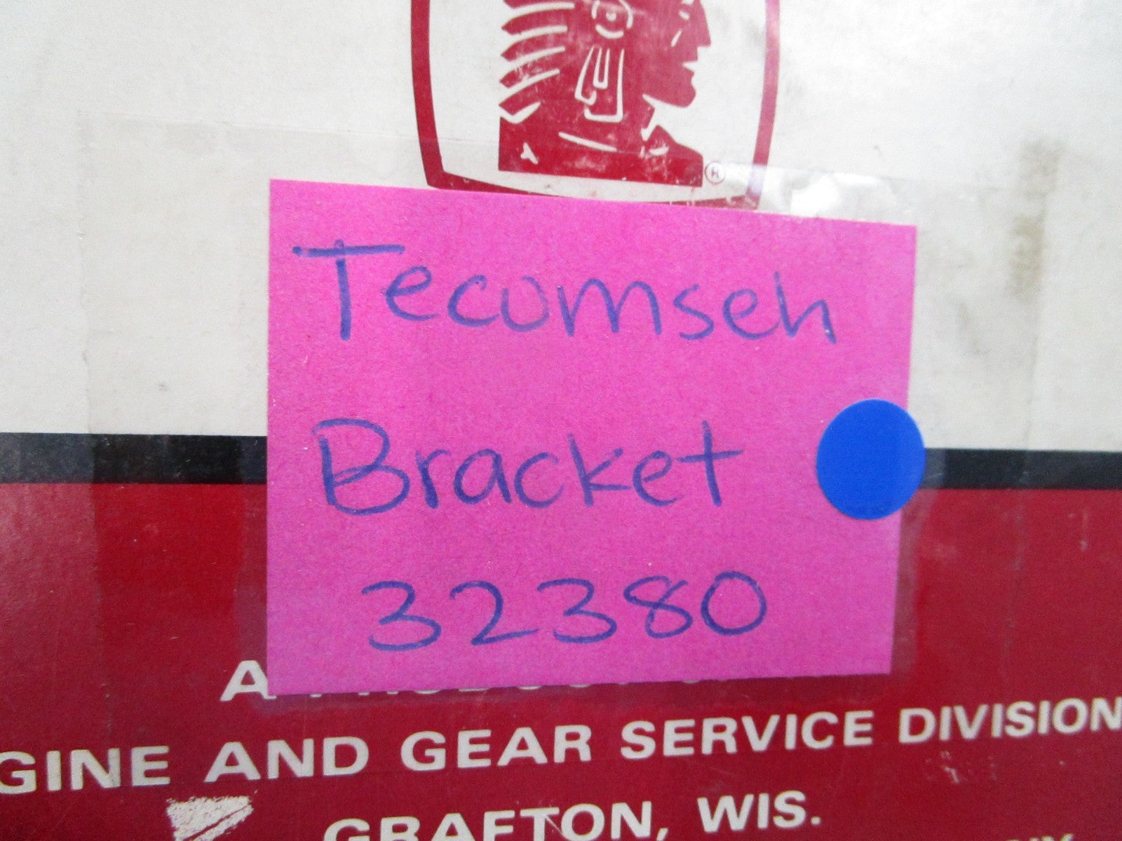 NEW OEM 32380 Tecumseh Bracket 0810