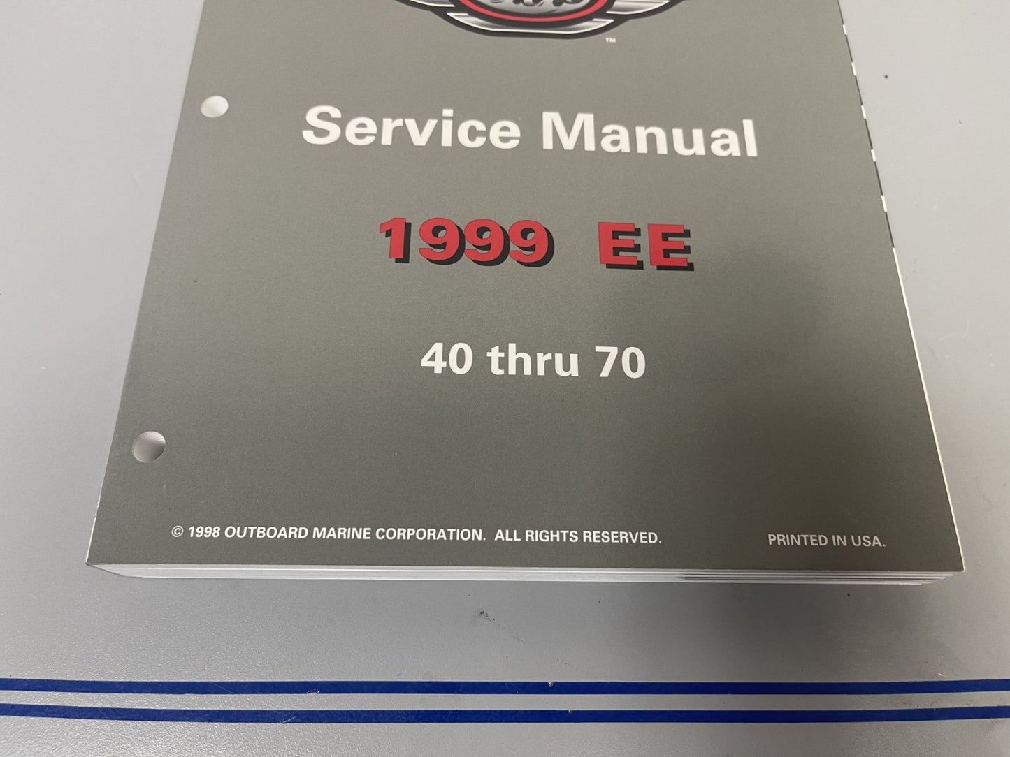 *NEW OEM* 0670 OMC Johnson Evinrude EE 40-70 HP Service Manual 787030