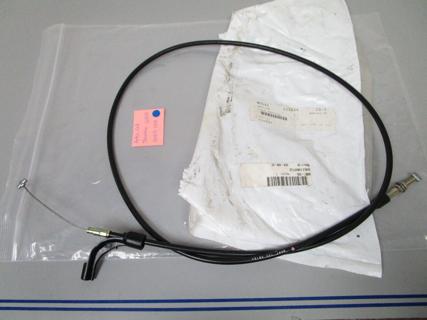 *NEW OEM* 0810 Arctic Cat Throttle Cable 0687-155