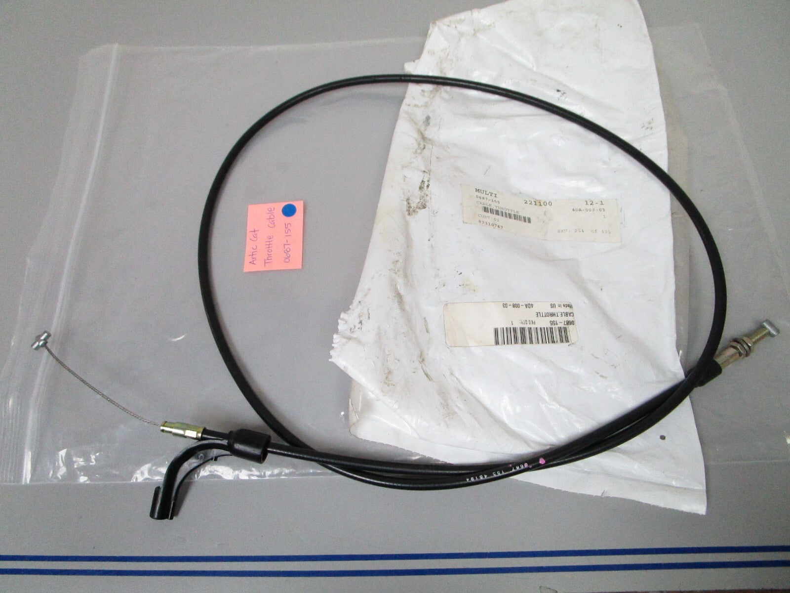 *NEW OEM* 0810 Arctic Cat Throttle Cable 0687-155
