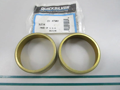 NEW OEM (LOT OF 2) 23-47508T Mercury Quicksilver Sleeve 0810
