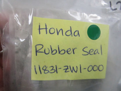NEW OEM (LOT OF 2) 11831-ZW1-000 Honda Rubber Seal 0810