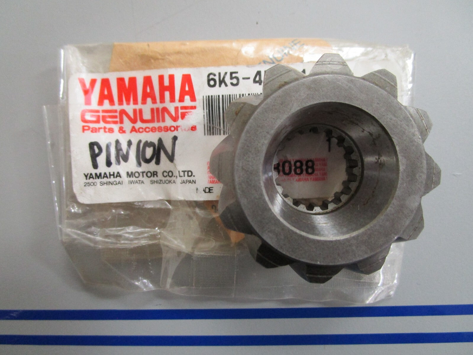 *NEW OEM* 0820 Yamaha 12T Pinion 6K5-45551-00-00