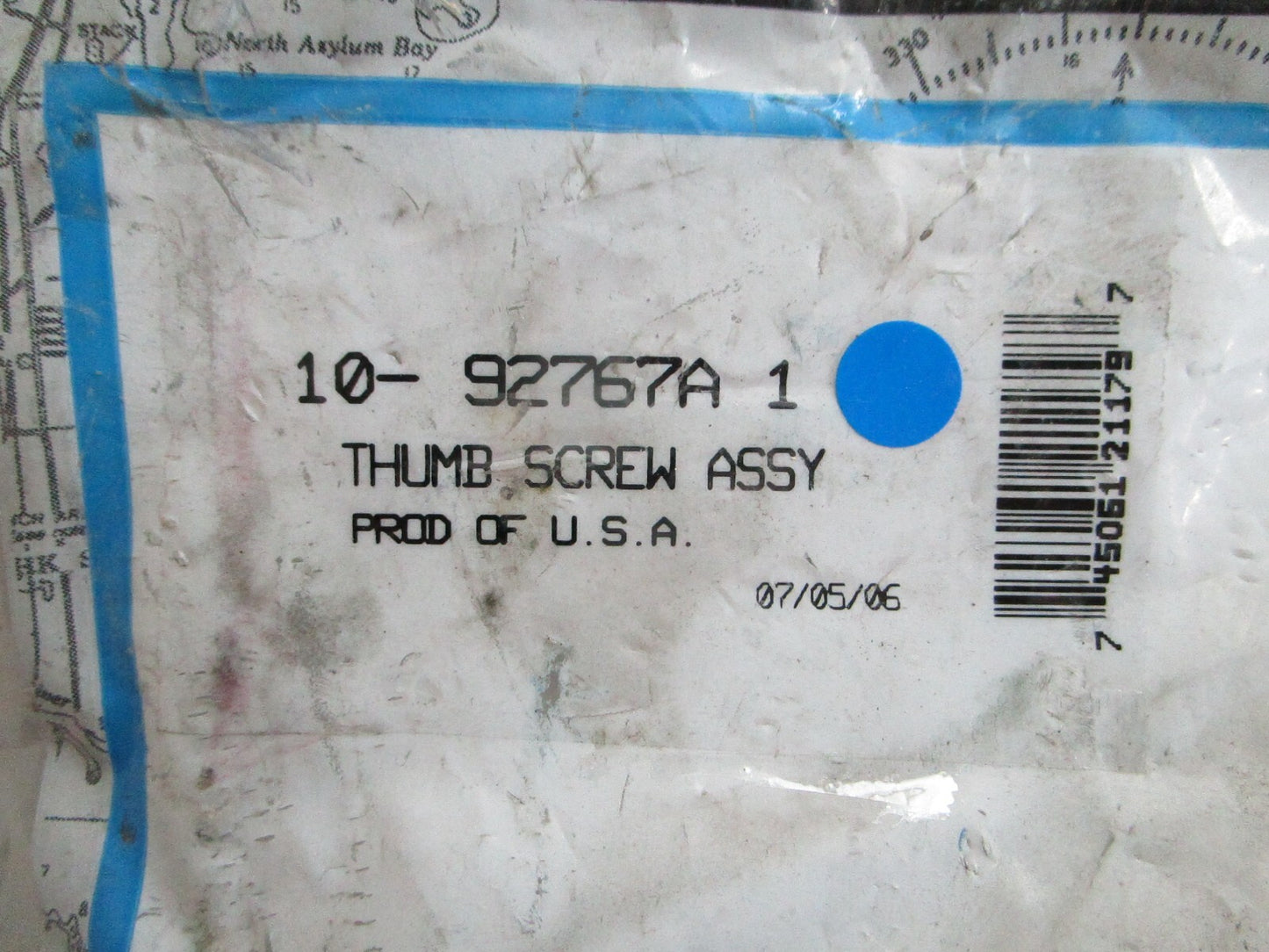 *NEW OEM* 0820 Mercury Quicksilver Thumb Screw Assy 10-92767A1