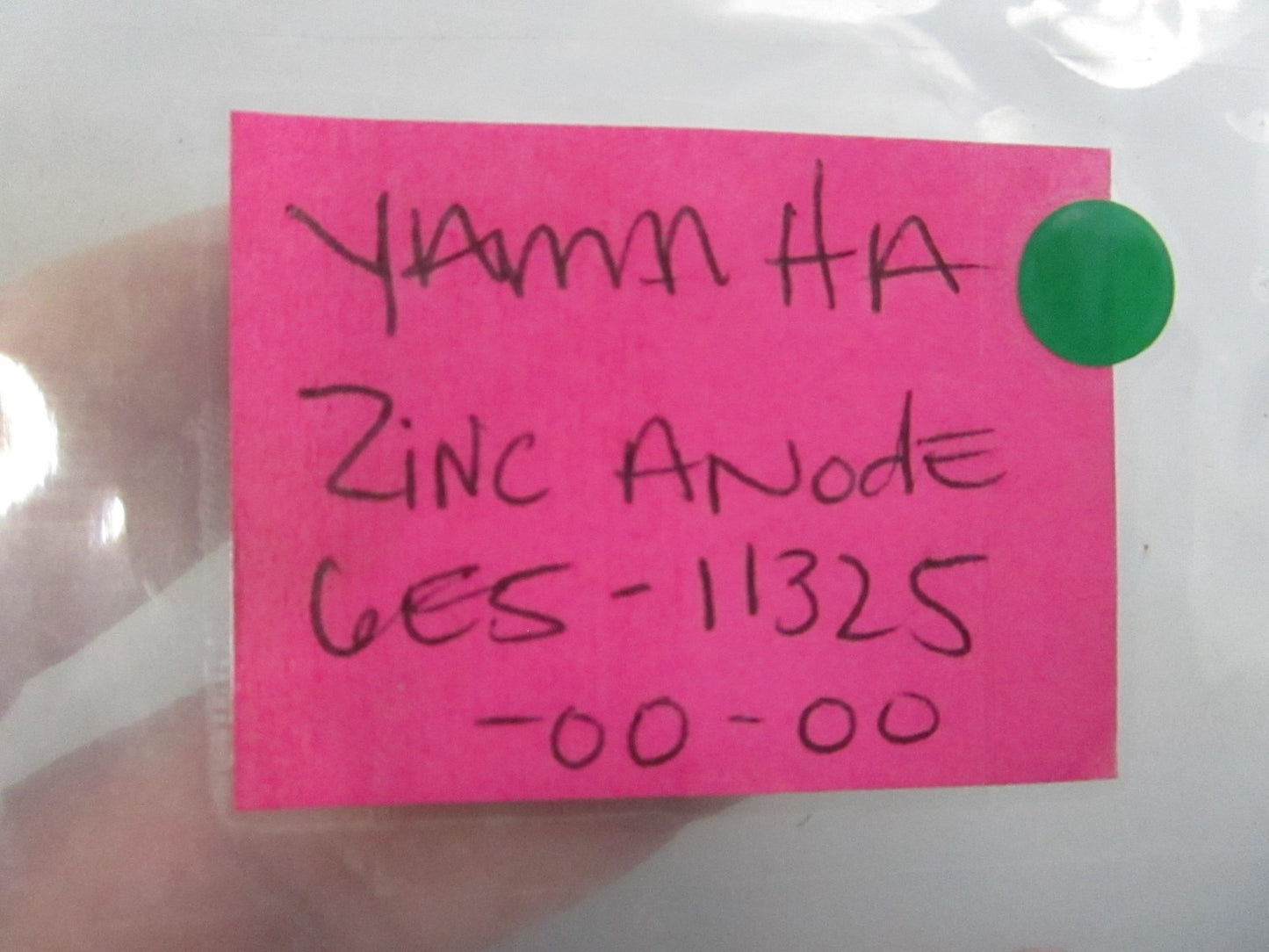 NEW OEM (LOT OF 2) 6E5-11325-00-00 Yamaha Zinc Anode 0810