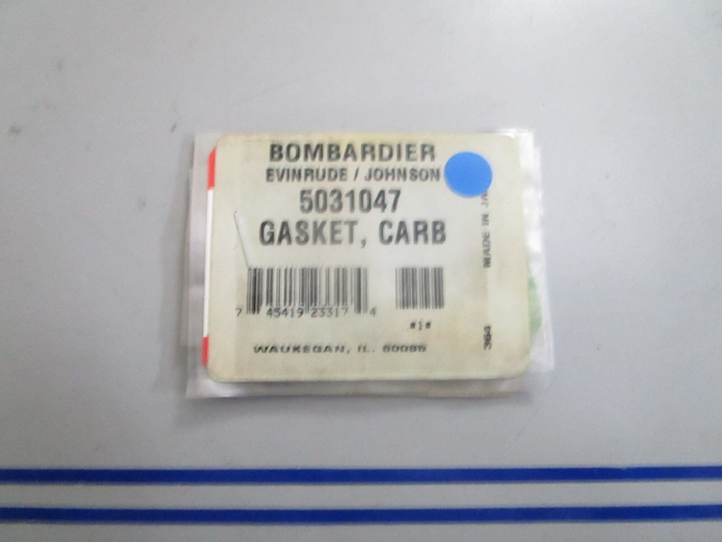 *NEW OEM* 0810 OMC Johnson Evinrude Carburetor Gasket 5031047