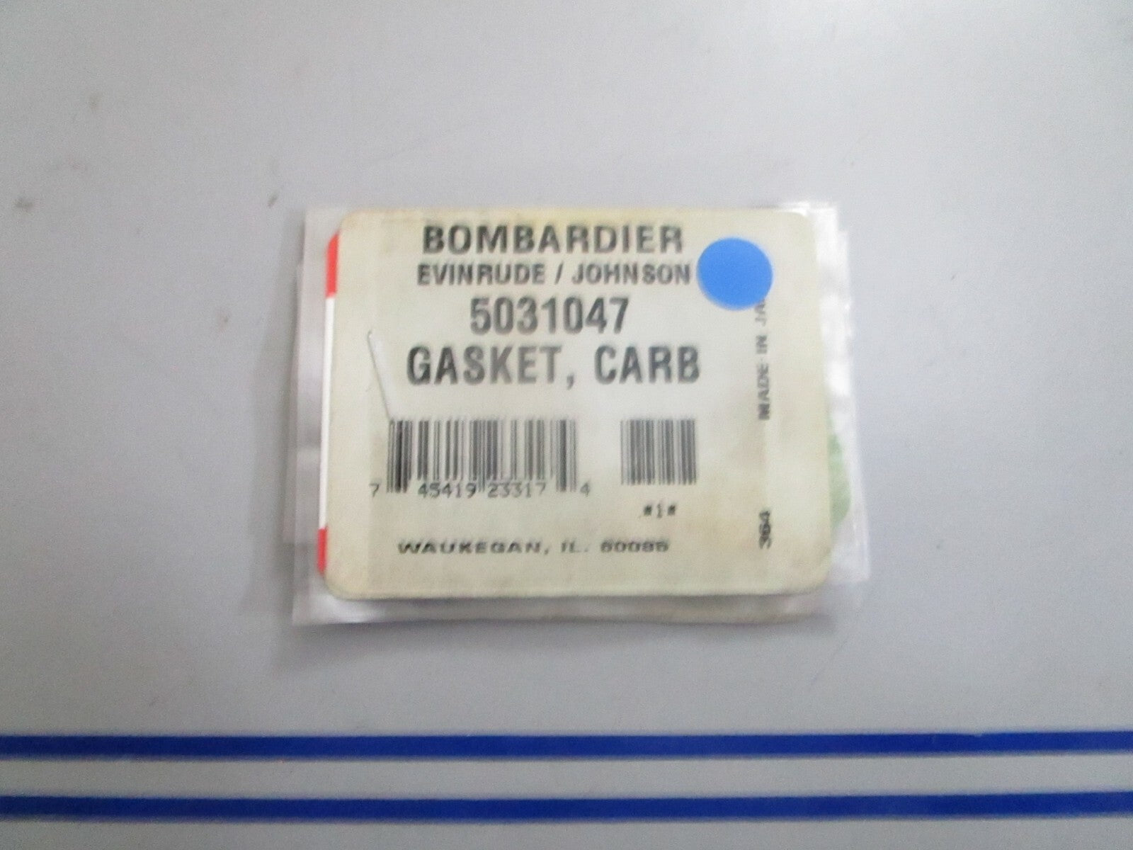 *NEW OEM* 0810 OMC Johnson Evinrude Carburetor Gasket 5031047