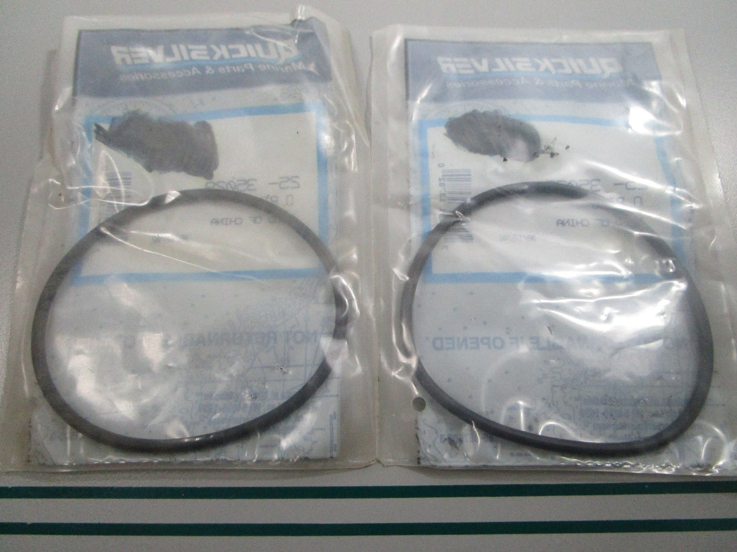 NEW OEM (LOT OF 2) 25-35029 Mercury Quicksilver O-Ring 0810