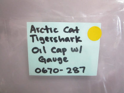 *NEW OEM* 0820 Arctic Cat Tigershark Oil Cap w/ Gauge 0670-287