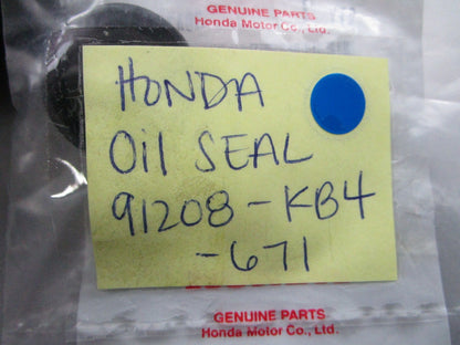 *NEW OEM* 0810 Honda Oil Seal 91208-KB4-671