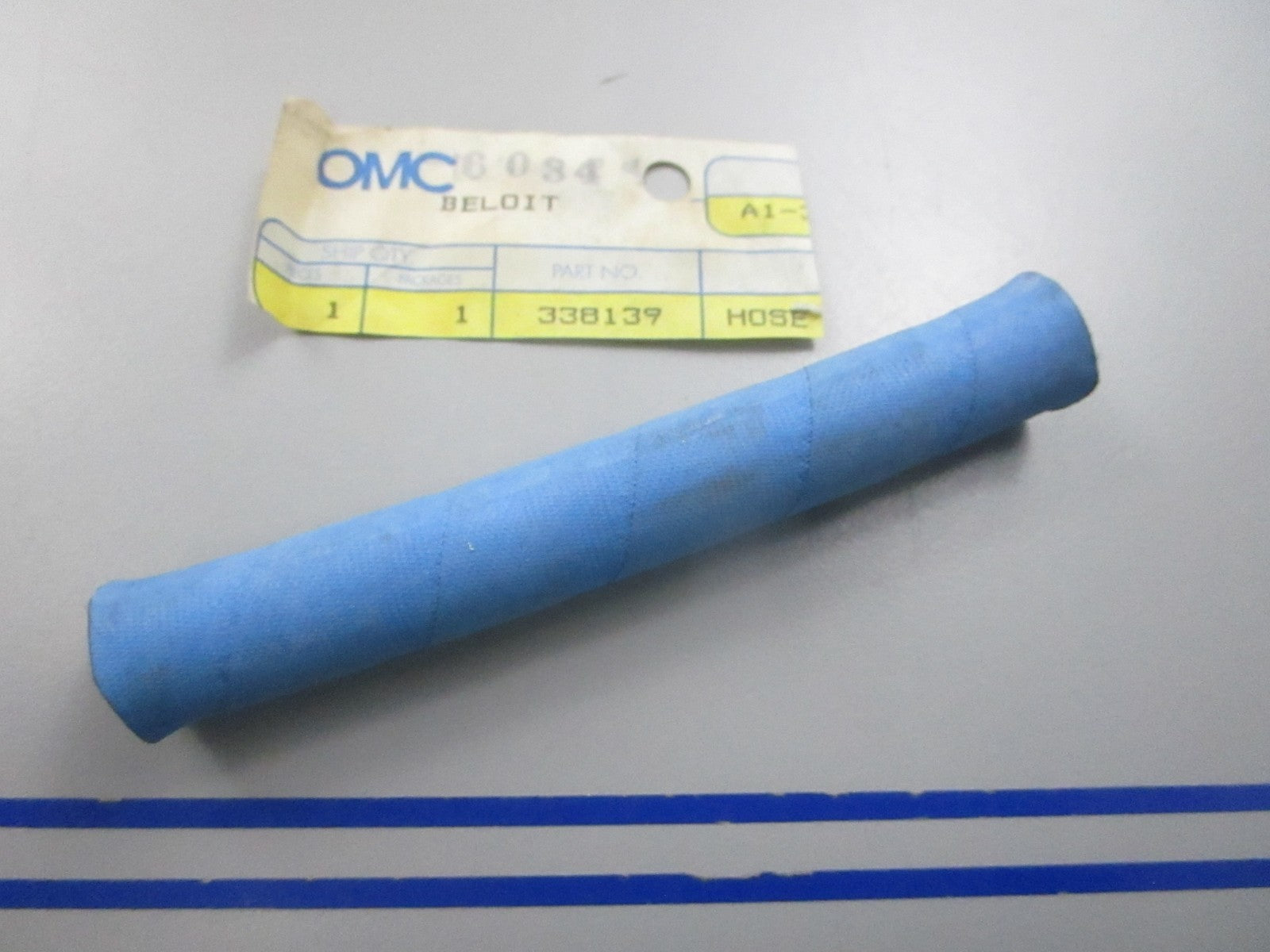NEW OEM 338139 0338139 OMC Johnson Evinrude Hose 0810