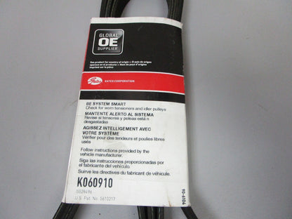 NEW K060910 Gates Micro-V Serpentine Belt 0720