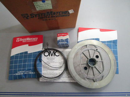 *NEW OEM* 0820 OMC Johnson Evinrude Starter Pulley & Pawl Kit 395451 0395451