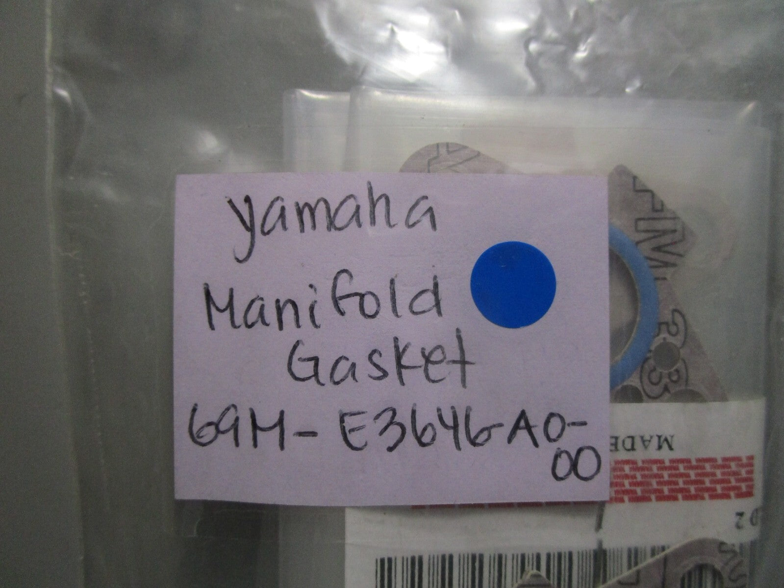 *NEW OEM* 0810 Yamaha Manifold Gasket 69M-E3646-A0-00