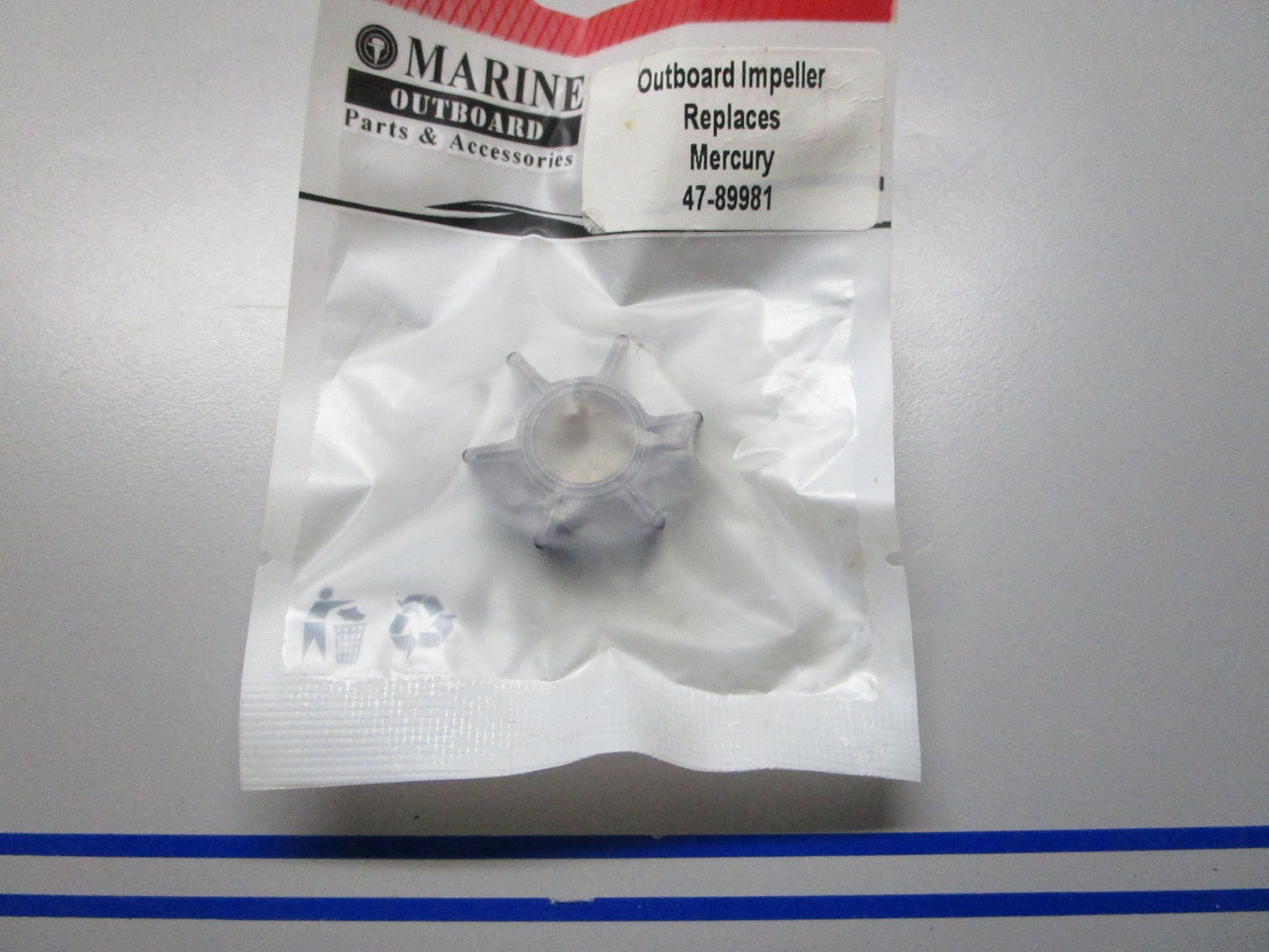 *NEW* 0810 Marine Impeller Replaces: Mercury 47-89981 4-9.8HP