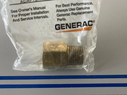 *NEW OEM* 0720 Generac 3/8 Brass Adapter 0F6749