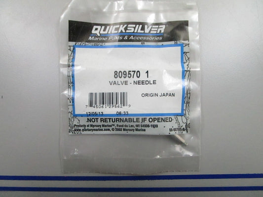 *NEW OEM* 0810 Mercury Quicksilver Needle Valve 8095701