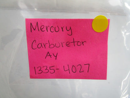 *NEW OEM* 0820 Mercury Quicksilver Carburetor Ay 1335-4027