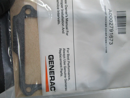 *NEW OEM* 0810 Generac Rocker Cover Gasket A0002791673