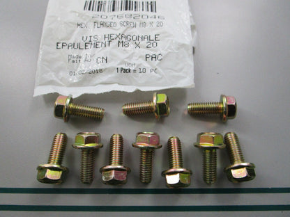 NEW OEM (LOT OF 10) 207682046 Can-Am Screw 0810