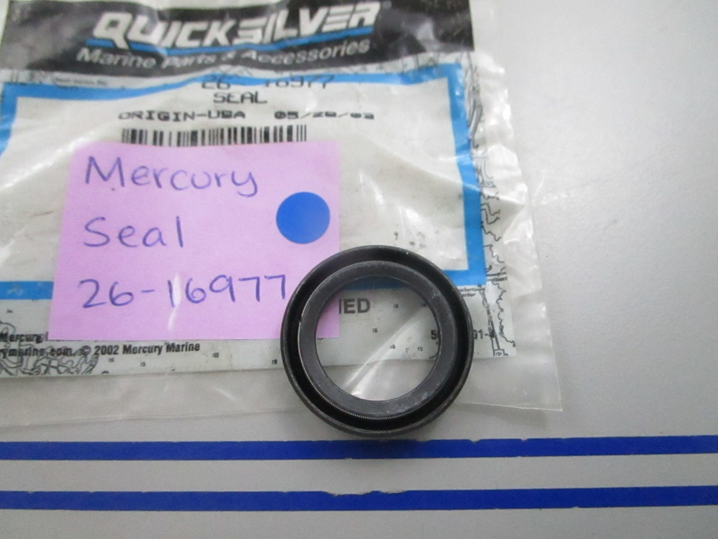 NEW OEM 26-16977 Mercury Quicksilver Seal 0810