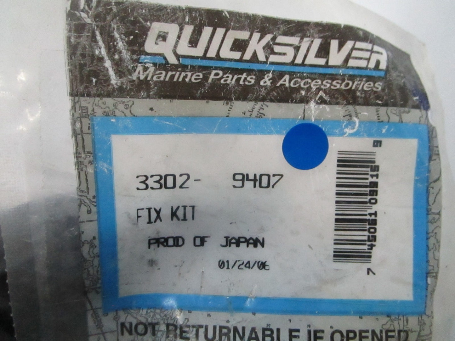 *NEW OEM* 0810 Mercury Quicksilver Fix Kit 3302-9407
