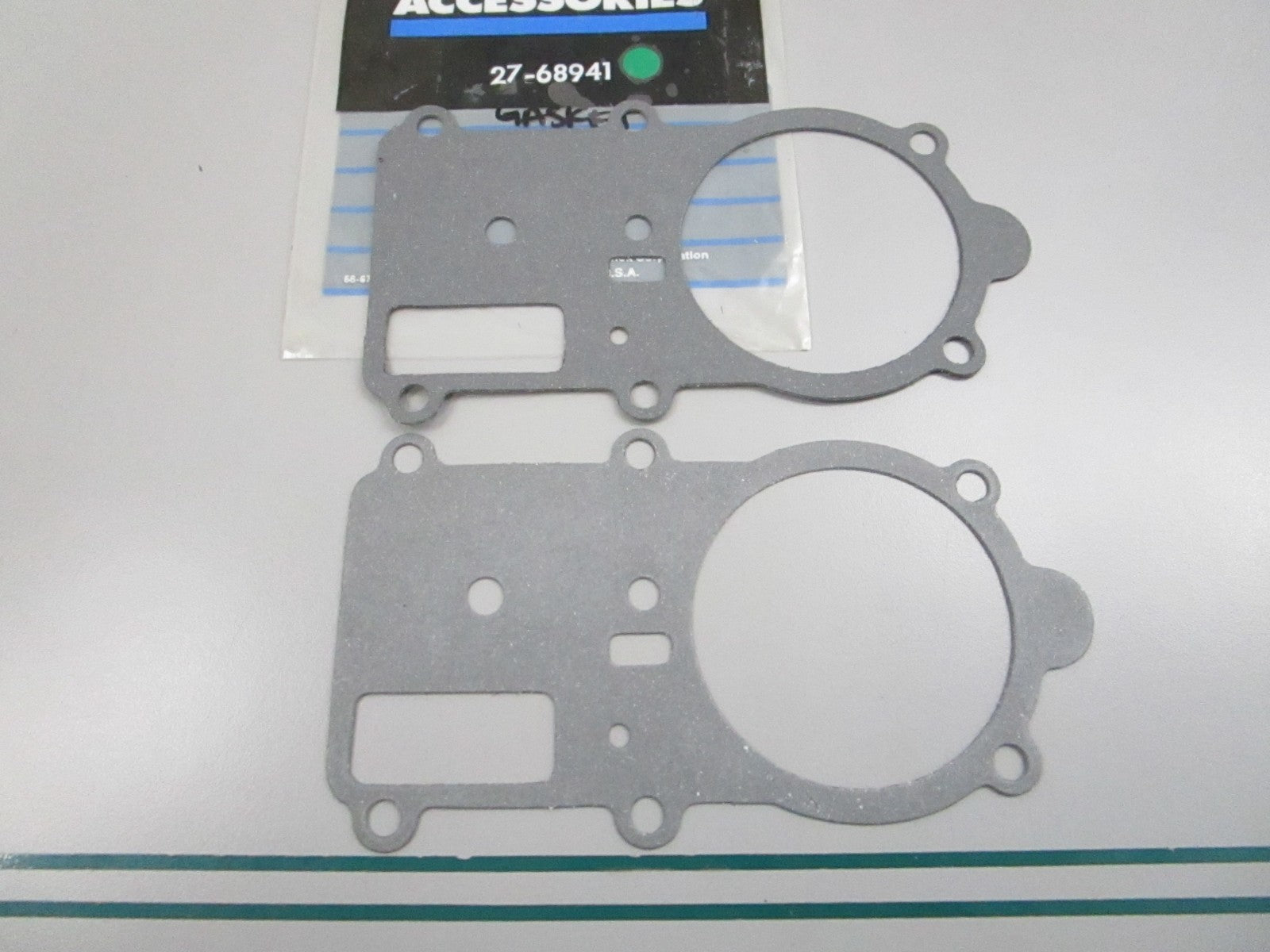 NEW OEM (LOT OF 2) 27-68941 Mercury Quicksilver Gasket 0810