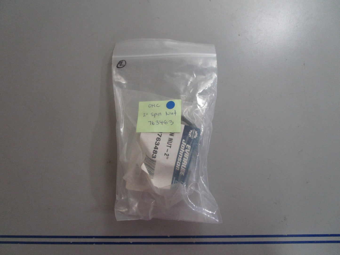 *NEW OEM* 0720 OMC Johnson Evinrude 2" Spin Nut 763483 0763483