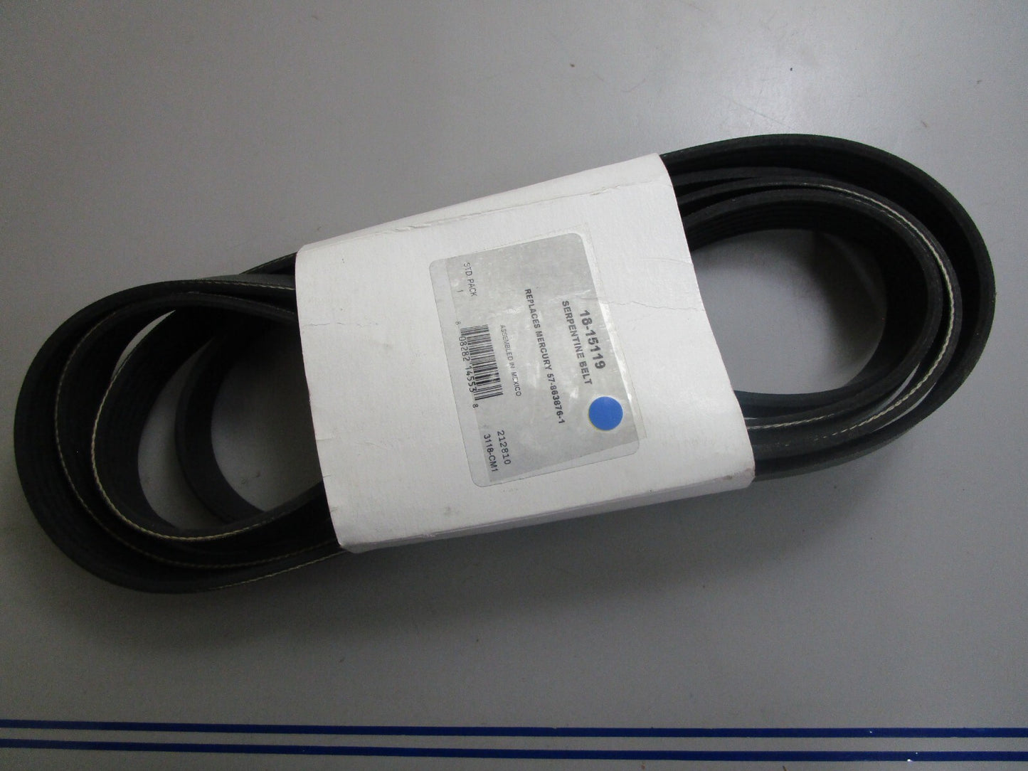 *NEW* 0820 Sierra Serpentine Belt 18-15119 Replaces: 57-863876-1