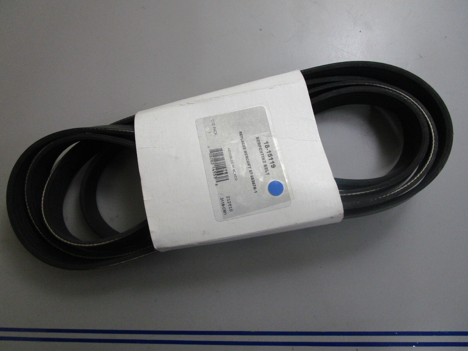 *NEW* 0820 Sierra Serpentine Belt 18-15119 Replaces: 57-863876-1