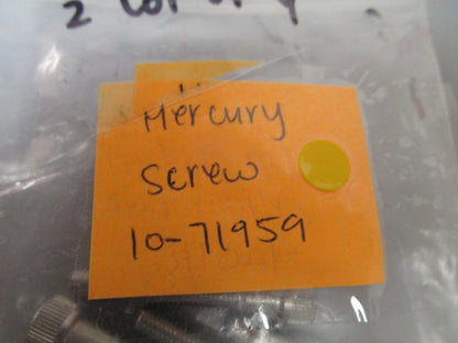 *NEW OEM* (LOT OF 4) 0750 Mercury Quicksilver SCREW 10-71959