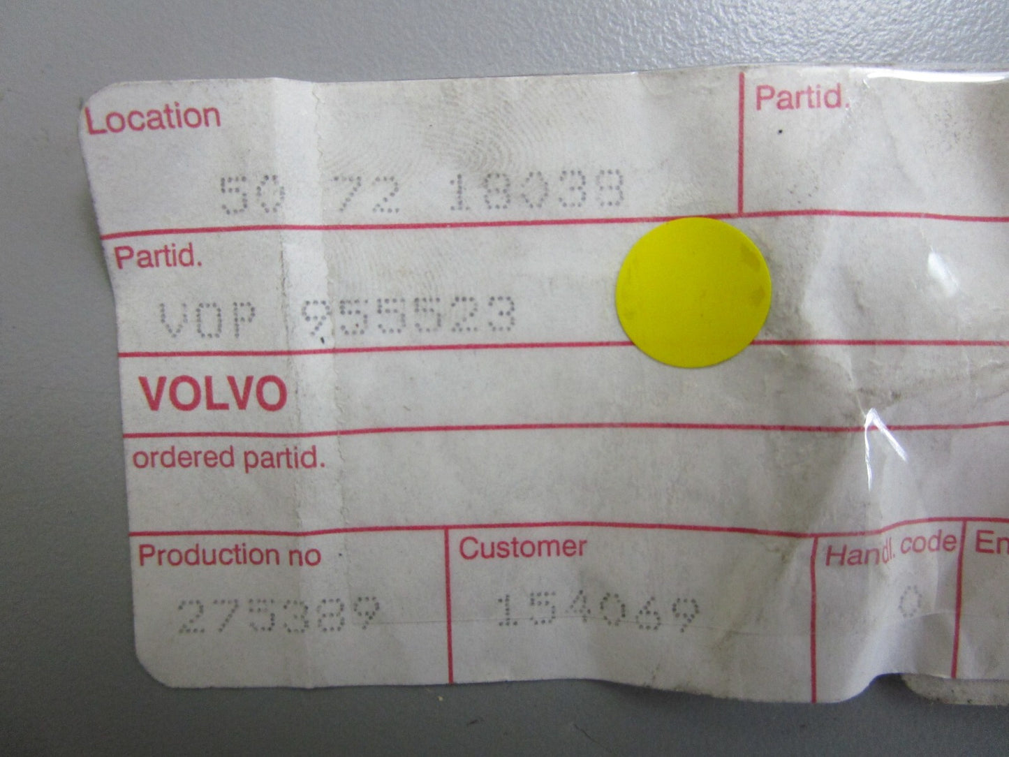 *NEW OEM* 0810 Volvo Penta Screw 955523