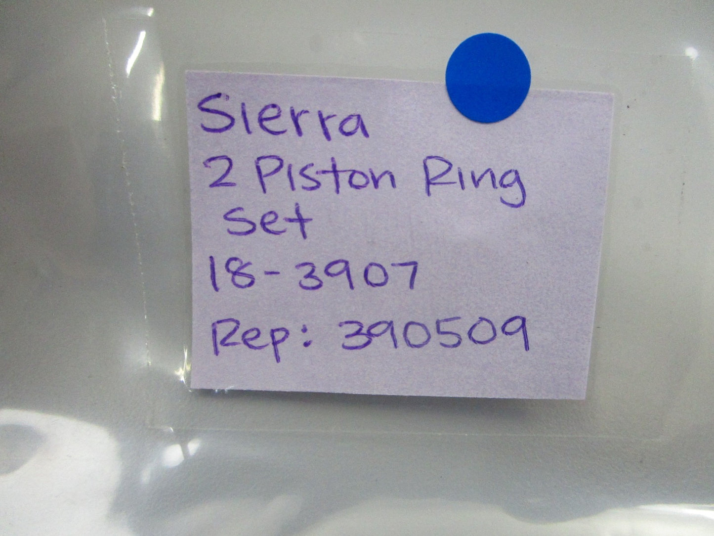 *NEW* 0810 Sierra 2 Piston Ring Set 18-3907 Replaces: 390509