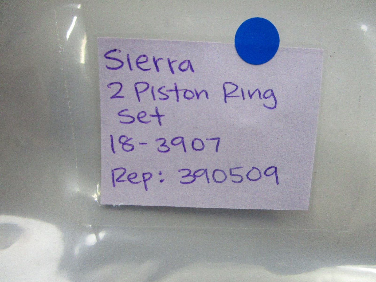 *NEW* 0810 Sierra 2 Piston Ring Set 18-3907 Replaces: 390509