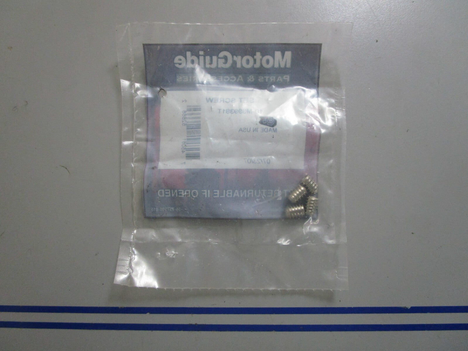 *NEW OEM* (LOT OF 4) 0810 MotorGuide Set Screw 10-M899381T